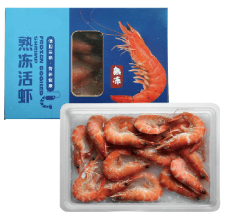 Live Frozen Shrimp (South American White Shrimp)